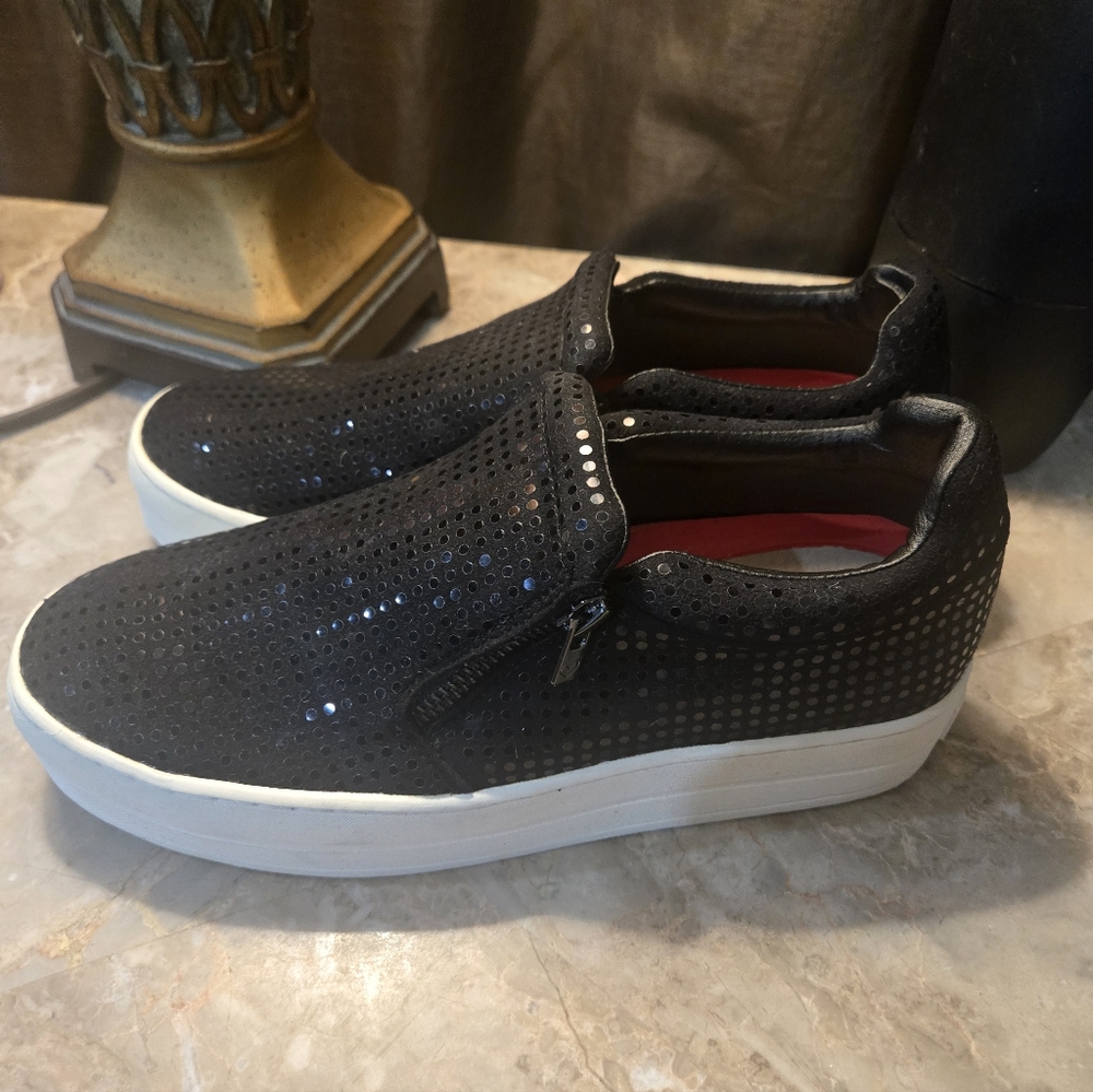 Skechers Black Women's Slip-On Loafers